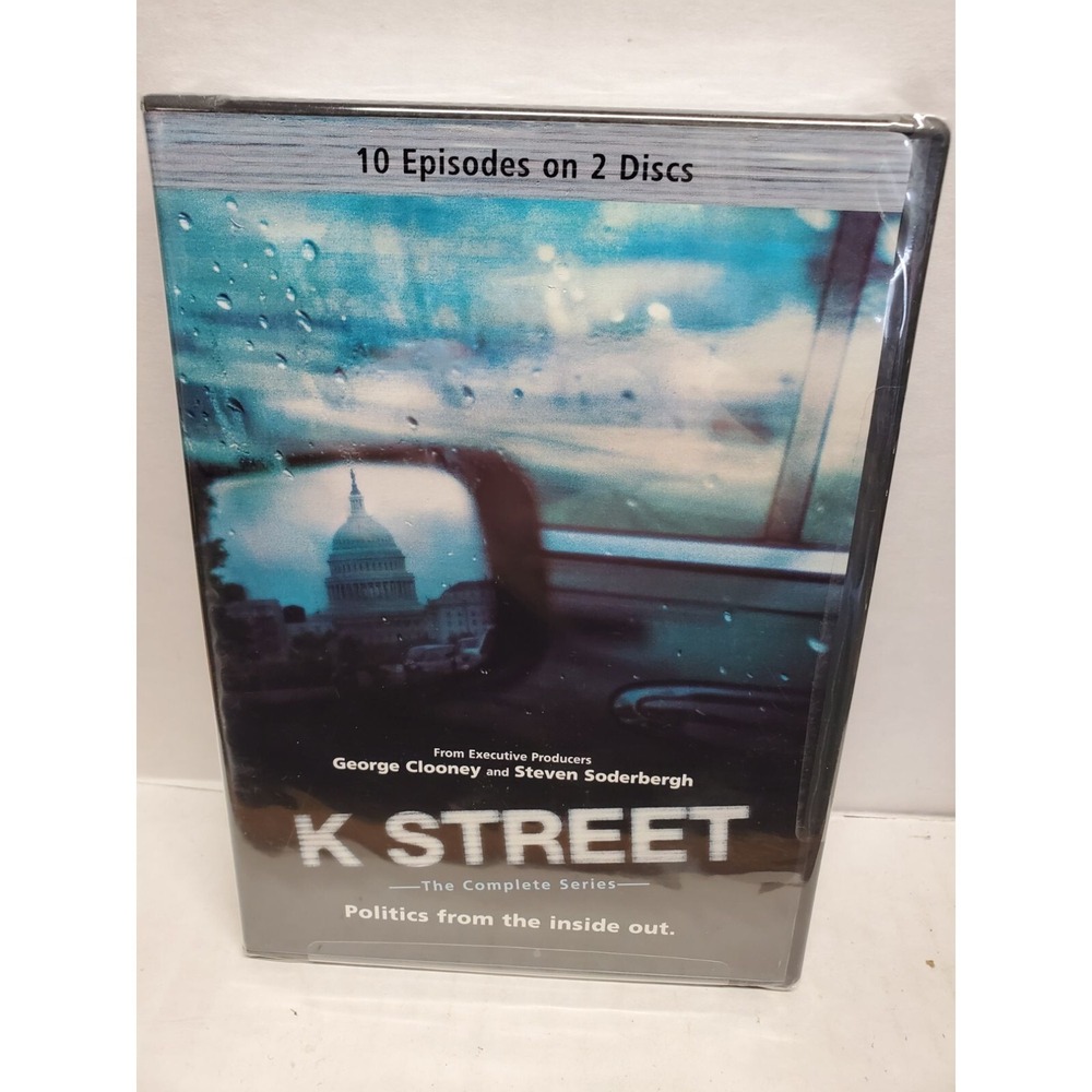 K Street DVD-New Sealed- The Complete Series-Mary McCormick-James Carville